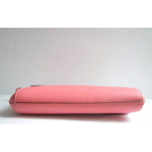 Kate Spade Crossbody Bag Laurel Way Pink Leather/Chain Link - Picture 6 of 9